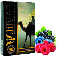Тютюн Jibiar Sheikh (Ожина, Малина, Чорниця) 50 г