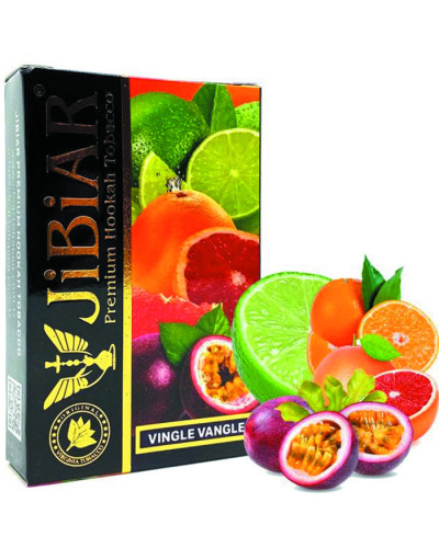 Тютюн Jibiar Vingle Vangle (Апельсин, Грейпфрут, Лайм, Маракуя) 50 г