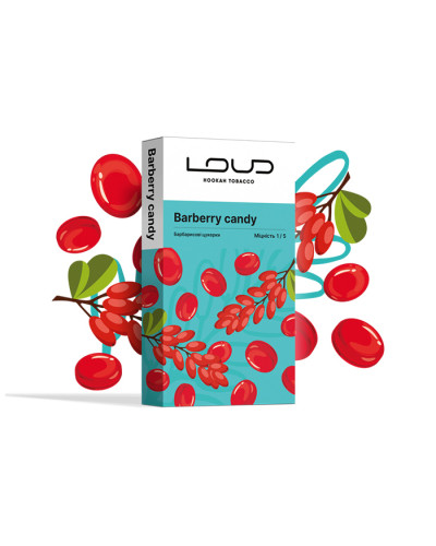 Тютюн Loud Light Line Barberry candy (Барбарисові цукерки) 100 г
