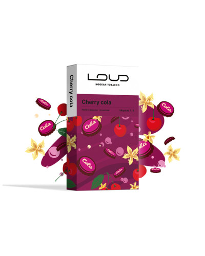Тютюн Loud Light Line Cherry Cola (Кола, Вишня, Ваніль) 100 г