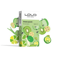 Табак Loud Light Line Green Punch (Киви, Лемонграсс, Яблоко, Манго) 100 г