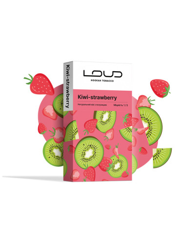 Тютюн Loud Light Line Kiwi Strawberry (Ківі, Полуниця) 100 г
