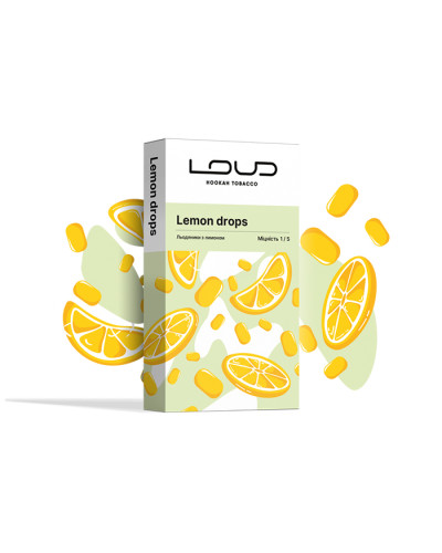 Тютюн Loud Light Line Lemon drops (Лимонні льодяники) 100 г