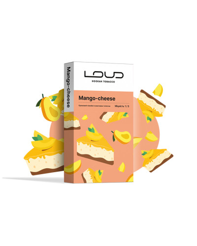 Тютюн Loud Light Line Mango Cheese (Манговий чізкейк) 100 г