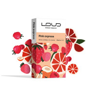 Тютюн Loud Light Line Pink Express (Малина, Грейпфрут, Лічі, Полуниця) 100 г
