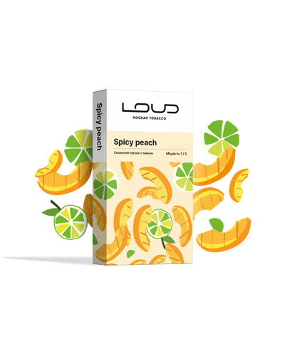 Тютюн Loud Light Line Spicy Peach (Персик, Лайм) 100 г