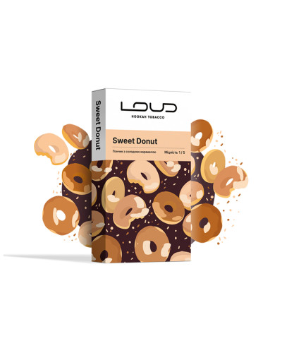 Тютюн Loud Light Line Sweet Donut (Пончик з солодкою карамеллю) 100 г