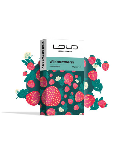 Тютюн Loud Light Line Wild Strawberry (Суниця) 100 г