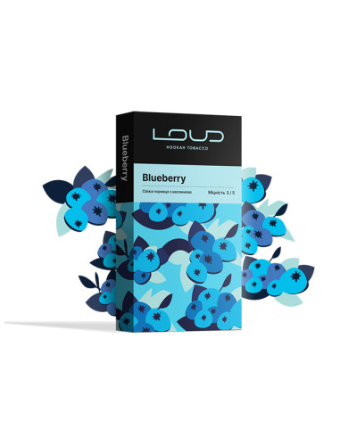 Тютюн Loud Dark Line Blueberry (Чорниця) 100 г