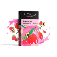 Тютюн Loud Dark Line Cremebrulee (Кремовий мус з малини та лічі) 100 г