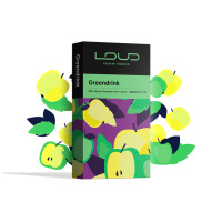 Тютюн Loud Dark Line Greendrink (Яблуко, м\'ята, базилік, матча) 100 г