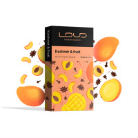 Тютюн Loud Dark Line Kashmir fruits (Манго, Персик, Прянощі) 100 г