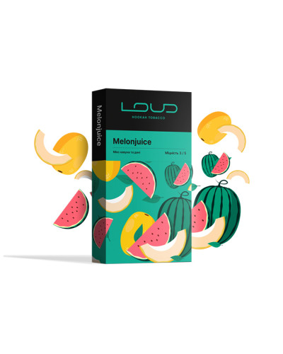 Тютюн Loud Dark Line Melonjuice (Кавун, диня) 100 г