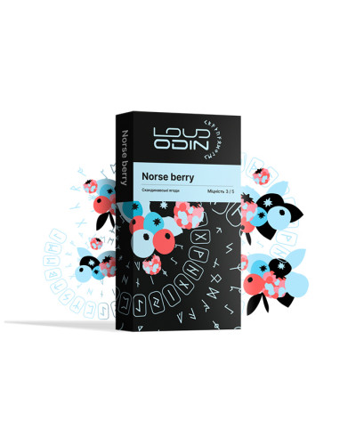 Тютюн Loud Dark Line Norsberry (Ягоди) 100 г