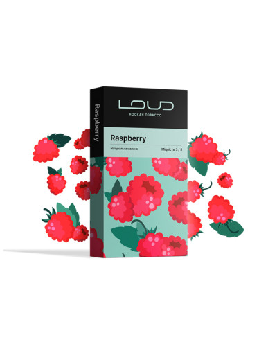 Тютюн Loud Dark Line Raspberry (Малина) 100 г