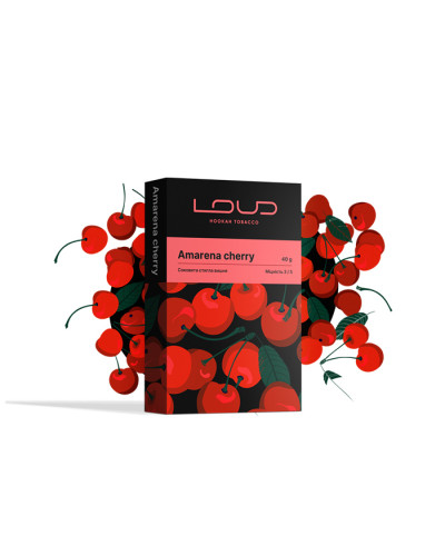 Тютюн Loud Dark Line Amarena Cherry (Вишня) 40 г