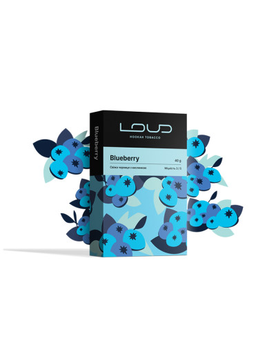 Тютюн Loud Dark Line Blueberry (Чорниця) 40 г
