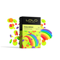 Тютюн Loud Dark Line Crazy Rainbow (Ківі, Малина, Цитрус) 40 г