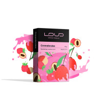Тютюн Loud Dark Line Cremebrulee (Кремовий мус з малини та лічі) 40 г