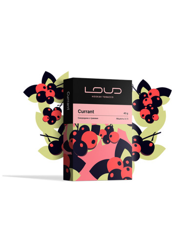 Тютюн Loud Dark Line Currant (Смородина) 40 г
