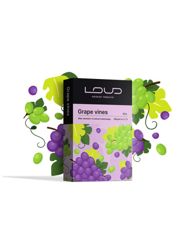 Тютюн Loud Dark Line Grape vines (Виноград) 40 г