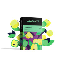 Тютюн Loud Dark Line Greendrink (Яблуко, м\'ята, базилік, матча) 40 г