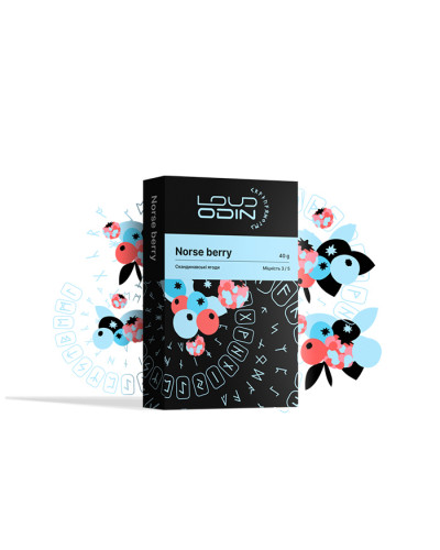 Тютюн Loud Dark Line Norsberry (Ягоди) 40 г