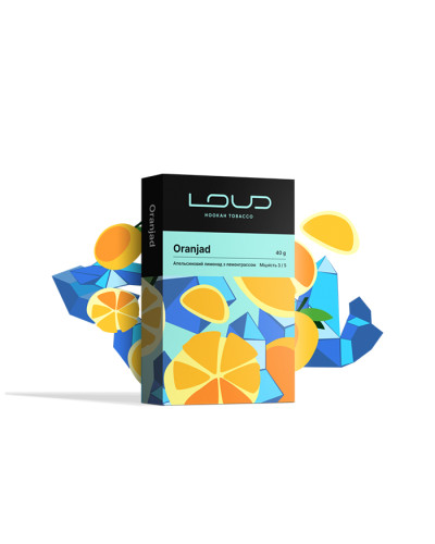 Тютюн Loud Dark Line Oranjad (Лимонад з лемонграсом) 40 г