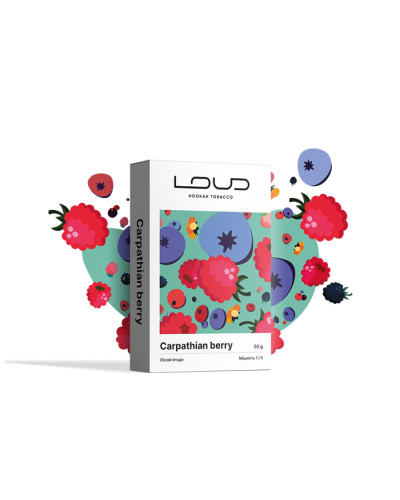 Тютюн Loud Light Line Carpathian Berry (Лісові ягоди) 50 г