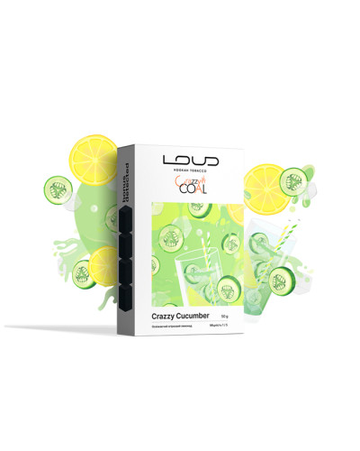 Тютюн Loud Light Line Crazzy cucumber (Огірковий лимонад) 50 г