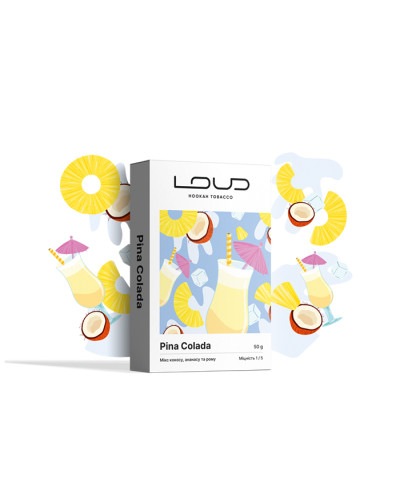 Тютюн Loud Light Line Pina colada (Піна Коллада) 50 г