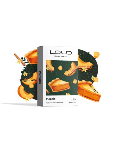 Тютюн Loud Light Line Pumpie (Гарбуз, Ваніль, Кориця) 50 г