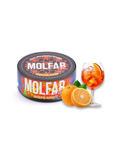 Тютюн Molfar Chill Line Аперо Літо (Апероль) 100 г