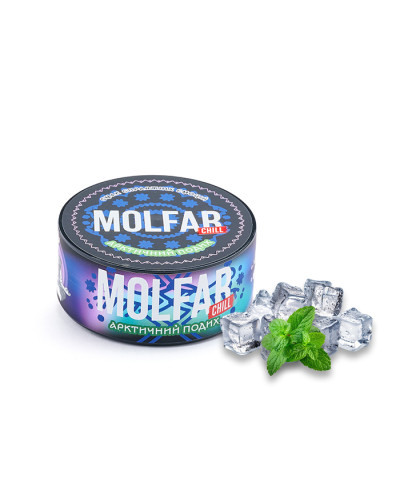 Тютюн Molfar Chill Line Арктичний Подих (Лід, Ментол) 100 г