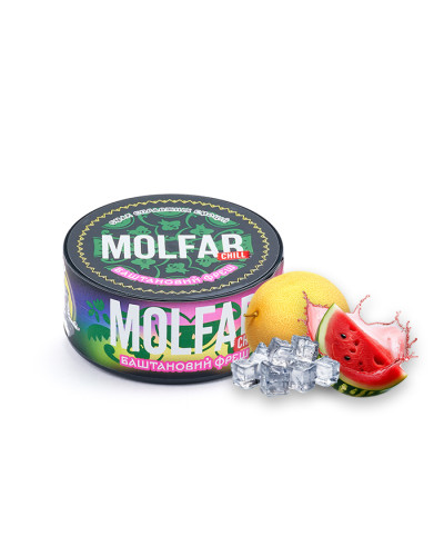 Тютюн Molfar Chill Line Баштановий фреш (Кавун, Диня, Лід) 100 г