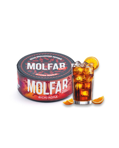 Тютюн Molfar Chill Line Віскі Кола (Віскі, Кола, Апельсин) 100 г