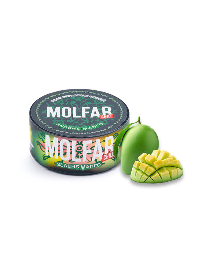 Тютюн Molfar Chill Line Зелений Манго (Манго) 100 г