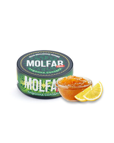 Тютюн Molfar Chill Line Лимона Солодка (Лимон, Мармелад) 100 г