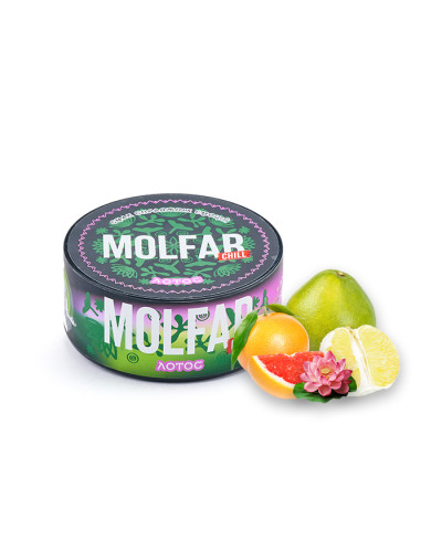 Тютюн Molfar Chill Line Лотос (Грейпфрут, Лотос, Помело) 100 г