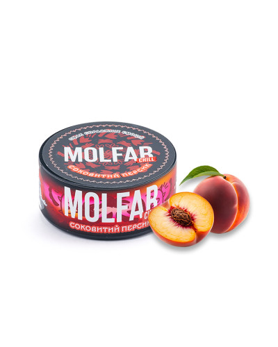 Тютюн Molfar Chill Line Соковитий Персик (Персик) 100 г