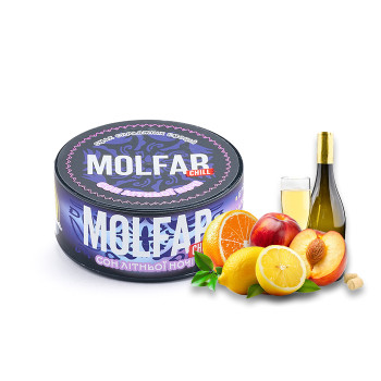 Тютюн Molfar Chill Line Сон Літньої Ночі (Біле вино, Апельсин, Персик, Лимон) 100 г - фото 3