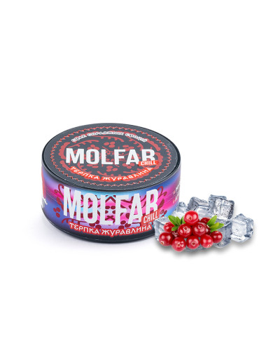 Тютюн Molfar Chill Line Терпка Журавлина (Журавлина, Лід) 100 г