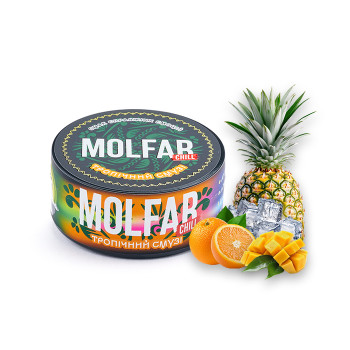 Тютюн Molfar Chill Line Тропічний смузі (Ананас, Апельсин, Манго, Лід) 100 г - фото 13