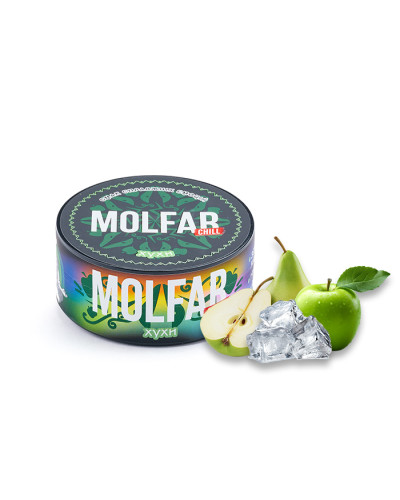 Тютюн Molfar Chill Line Хухи (Груша, Яблуко, Лід) 100 г