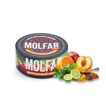 Тютюн Molfar Chill Line Цитрусовий Персик (Апельсин, Персик, Бергамот, Спеції) 100 г - фото 11