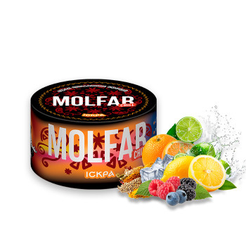 Тютюн Molfar Chill Line Іскра (Цитрус, Лісові ягоди, Прянощі, Холод) 200 г - фото 9