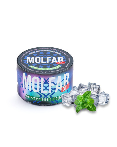 Тютюн Molfar Chill Line Арктичний Подих (Лід, Ментол) 200 г