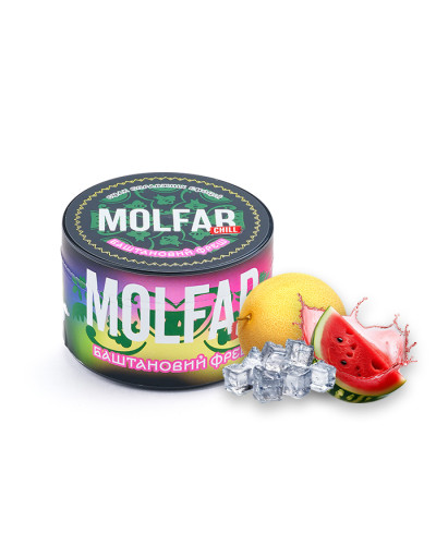 Тютюн Molfar Chill Line Баштановий фреш (Кавун, Диня, Лід) 200 г