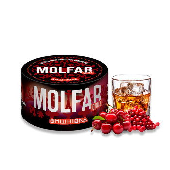 Тютюн Molfar Chill Line Вишнівка (Віскі, Вишня, Журавлина) 200 г - фото 16
