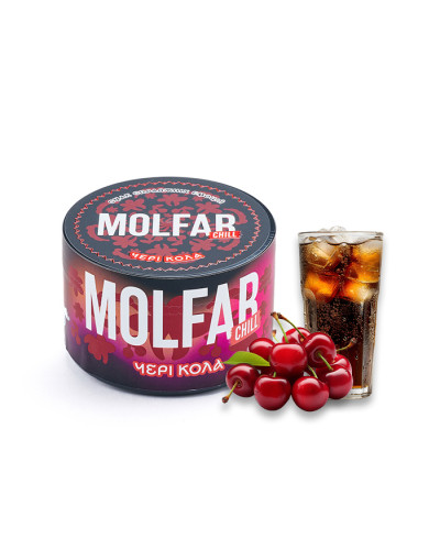 Тютюн Molfar Chill Line Чері Кола (Вишня, Кола) 200 г